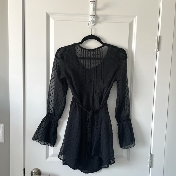 NEW UO / KIMCHI BLUE / SHEER FESTIVAL DRESS - Picture 3 of 3